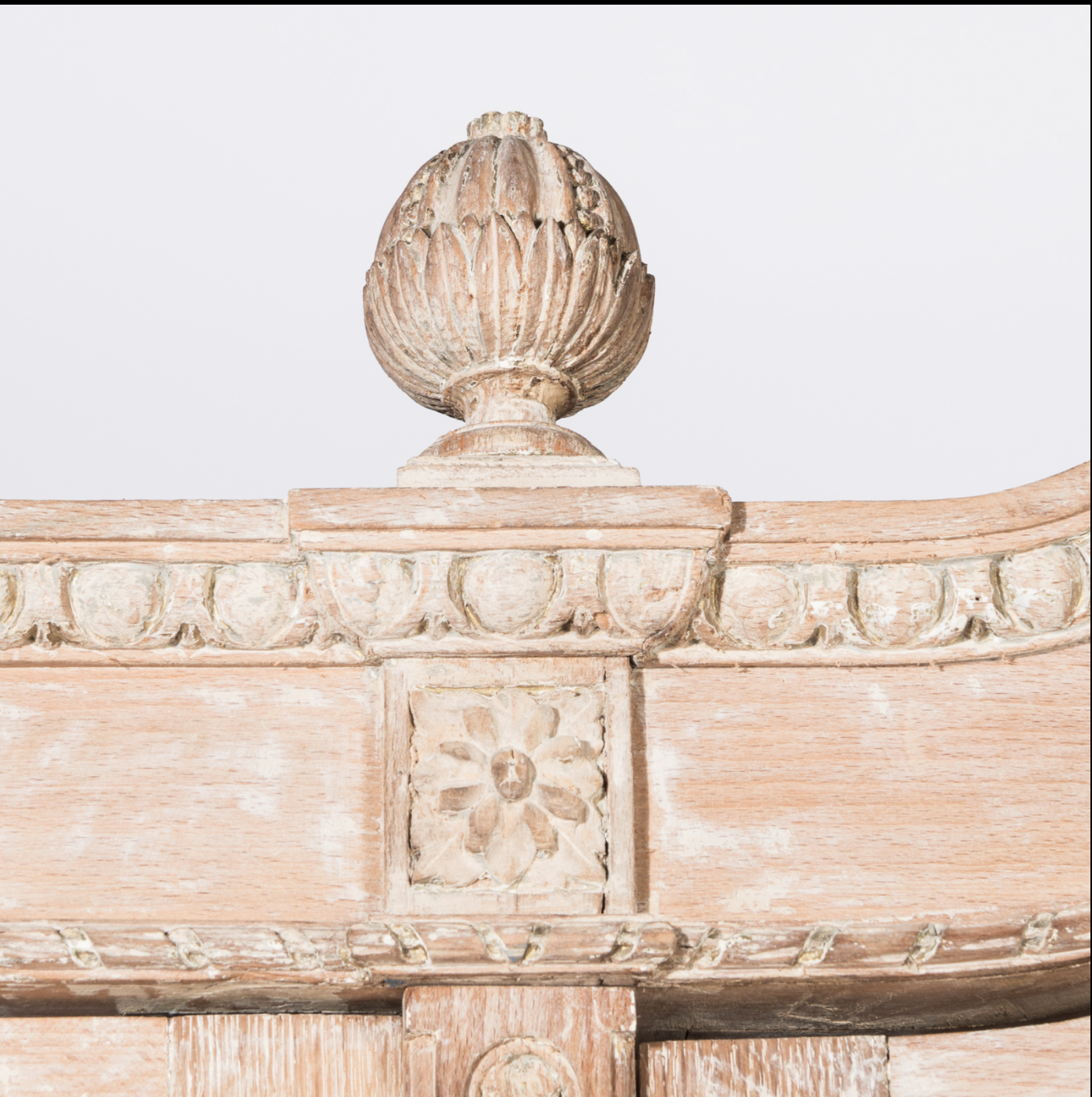 Louis XVI style mirror armoire