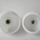 Onyx lamp and opaline wall lamps