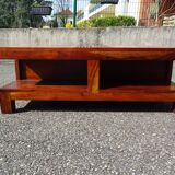 Exotic solid wood coffee table