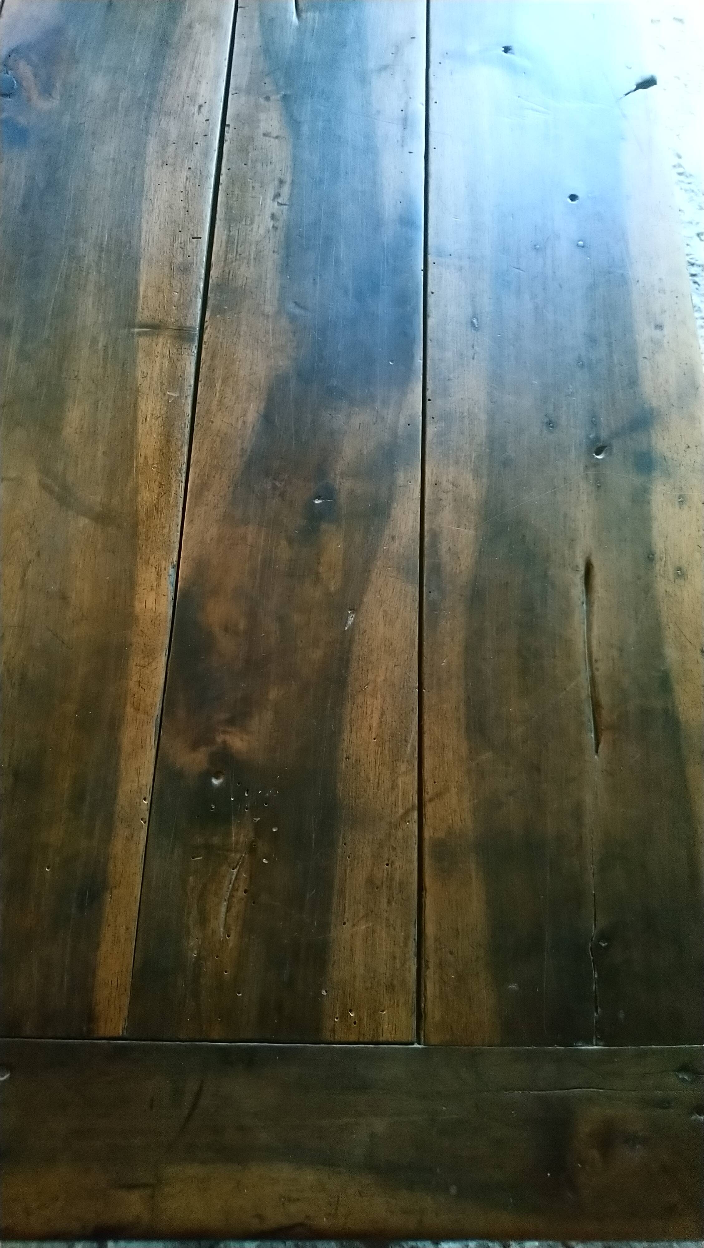 Bresse farmhouse table in walnut