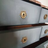 Chest of drawers with marble top