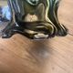 Vase art déco en barbotine signé A.G de Bruyn