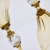Calici in glass smoked from Cenedese Murano