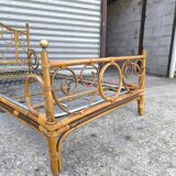 Rattan bed 1960