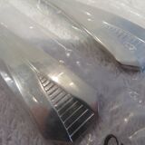 2 Christofle Atlantide silver-plated table forks in blister pack