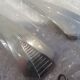 2 Christofle Atlantide silver-plated table forks in blister pack