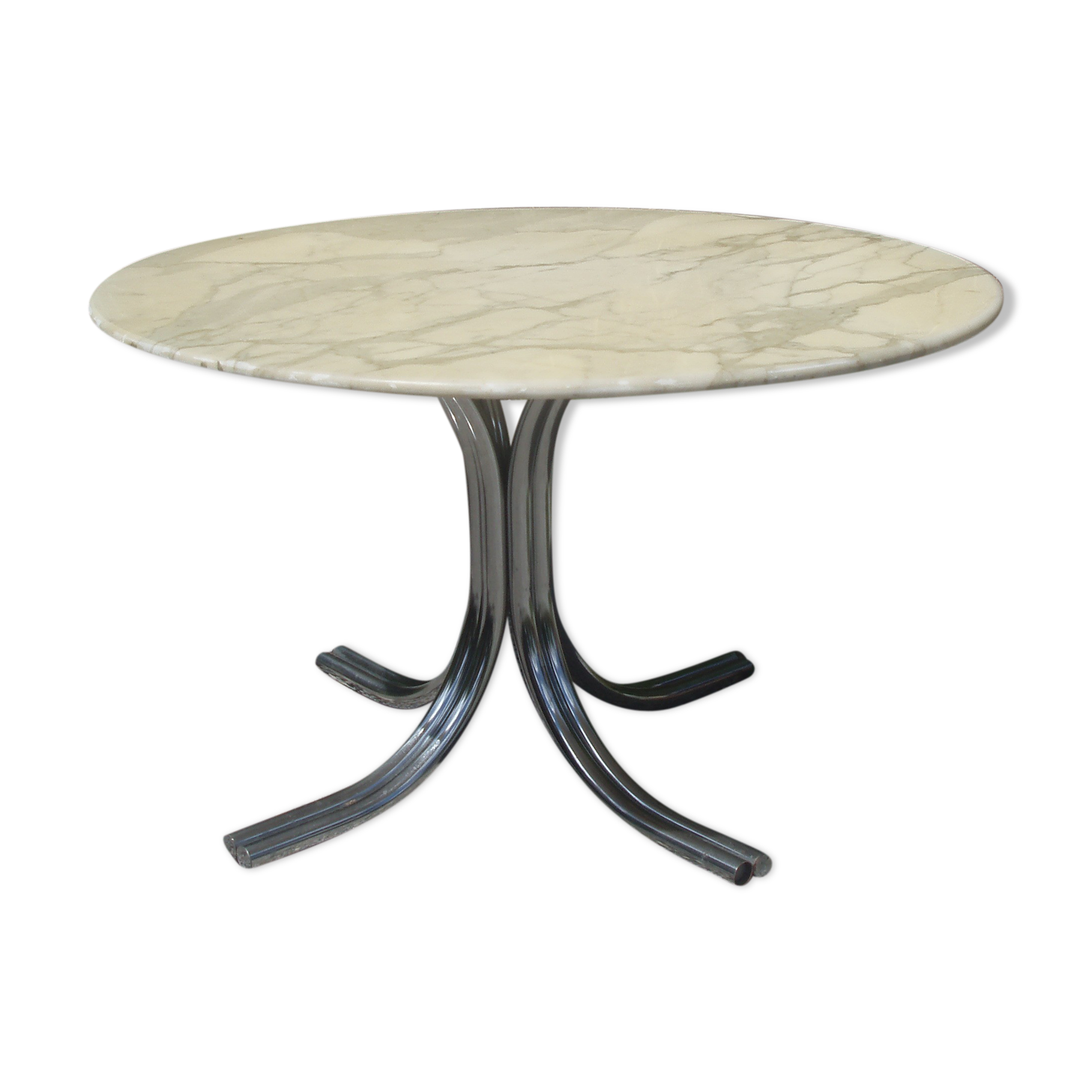Vintage marble roundtable