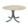 Vintage marble roundtable