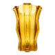 Vase moderne du milieu du siècle, en verre pressé, Belgique, années 1950