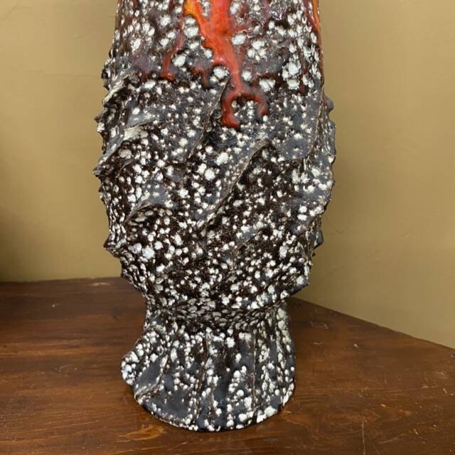 Vintage FAT LAVA ceramic vase