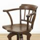 Antique english trapnell & gane office chair