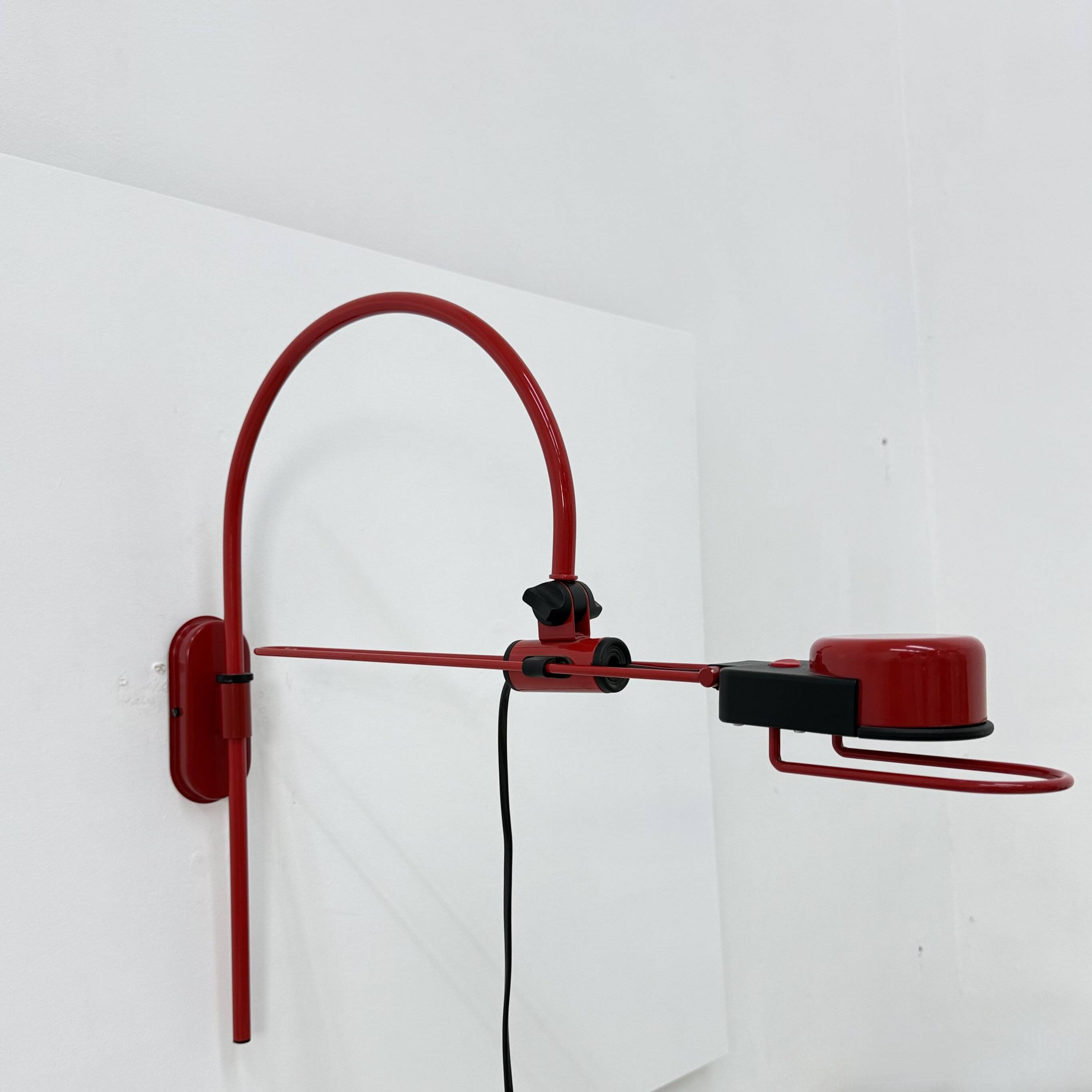 Italian adjustable wall Lamp by Vico Magistretti, 1980s