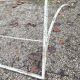 antique wrought iron garden console