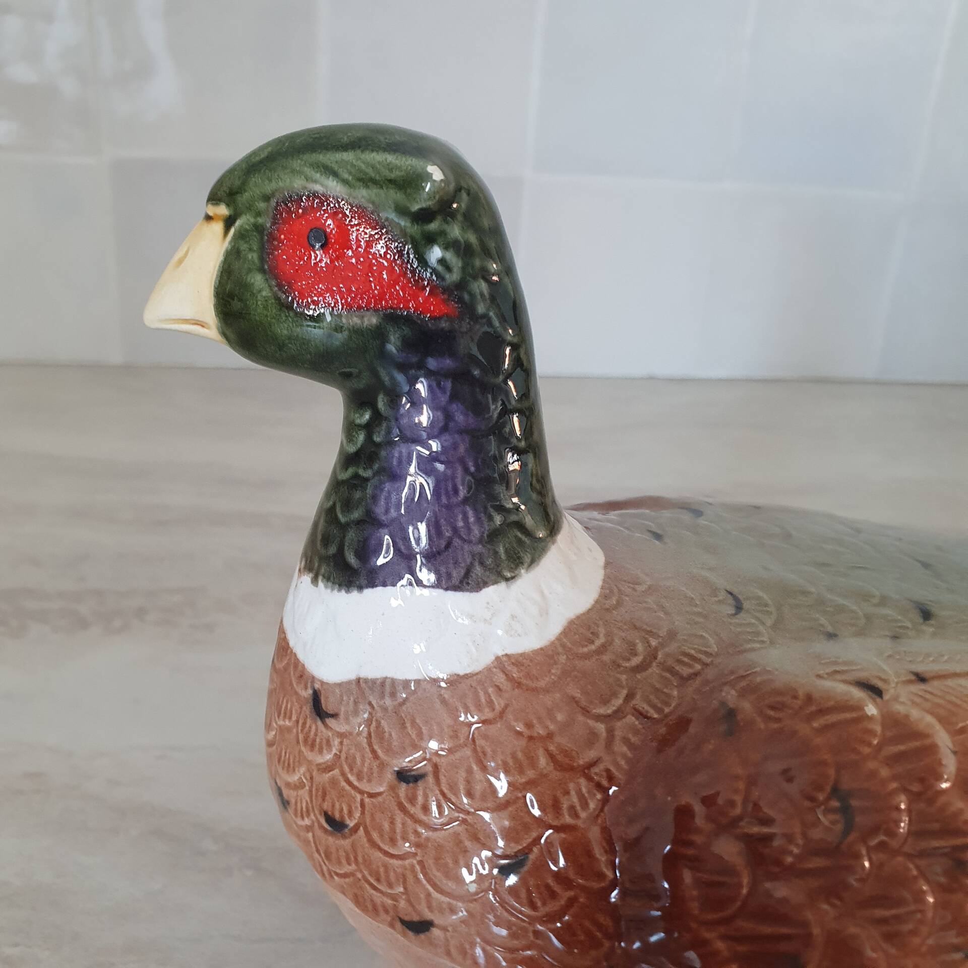 Michel Caugant / Ceramic Pheasant Terrine