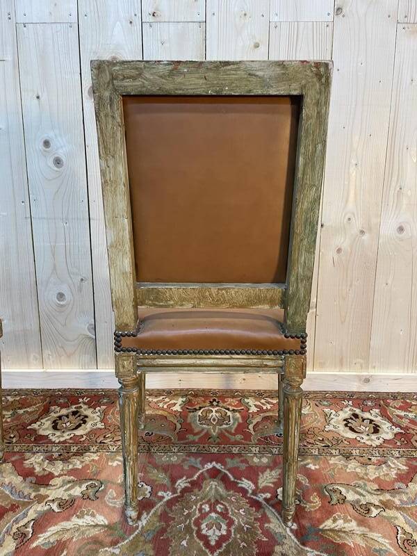 Set of 4 Louis XVI style chairs