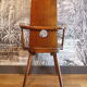 Fauteuil brutaliste travail français 1960
