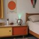 Rare French fibre optic lamp "La Sphérique" from the 1970s Space Age.