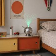 Rare French fibre optic lamp "La Sphérique" from the 1970s Space Age.