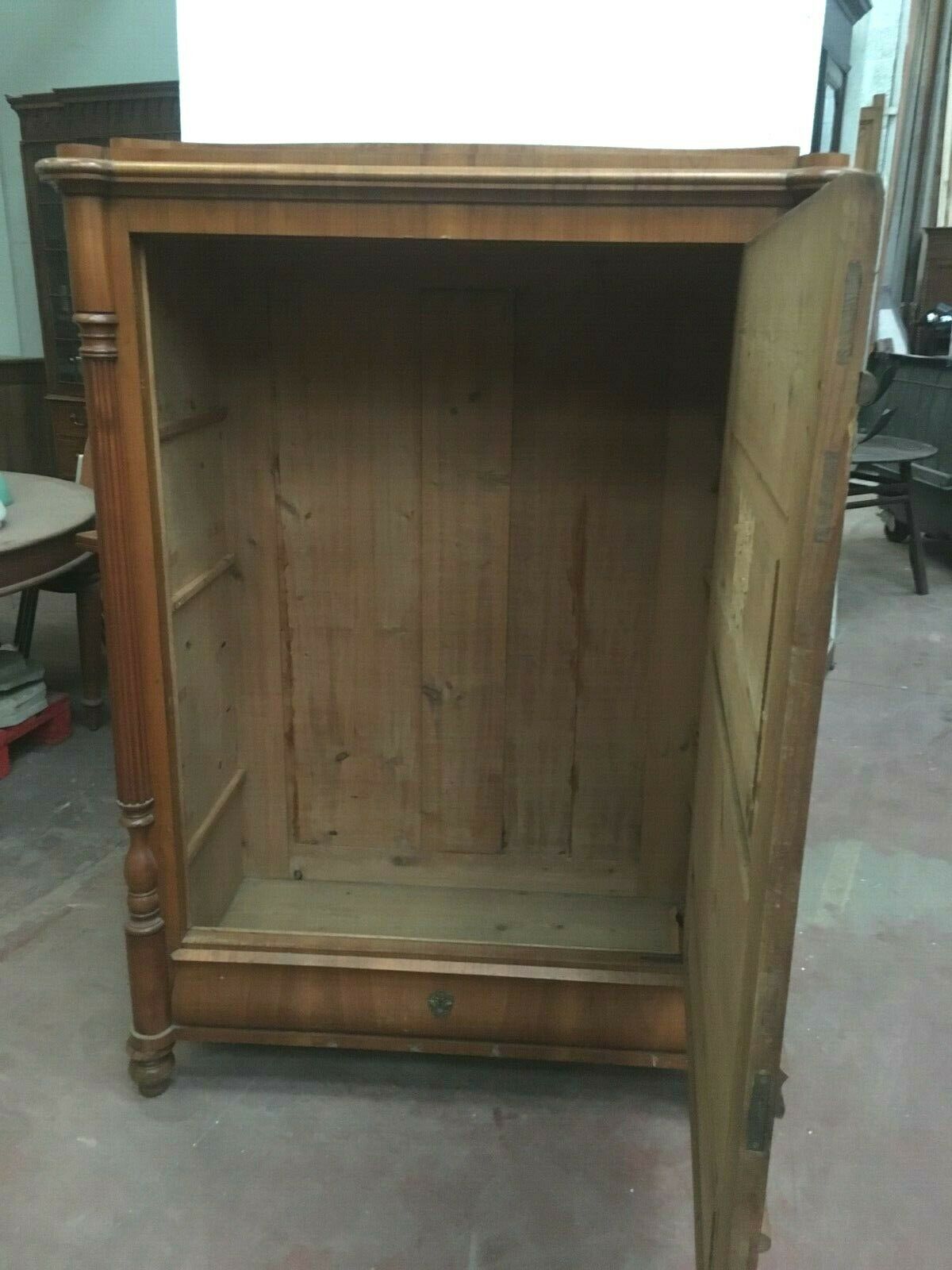 Secretary in wrong eye wardrobe cherrywood sideboard in Empire style