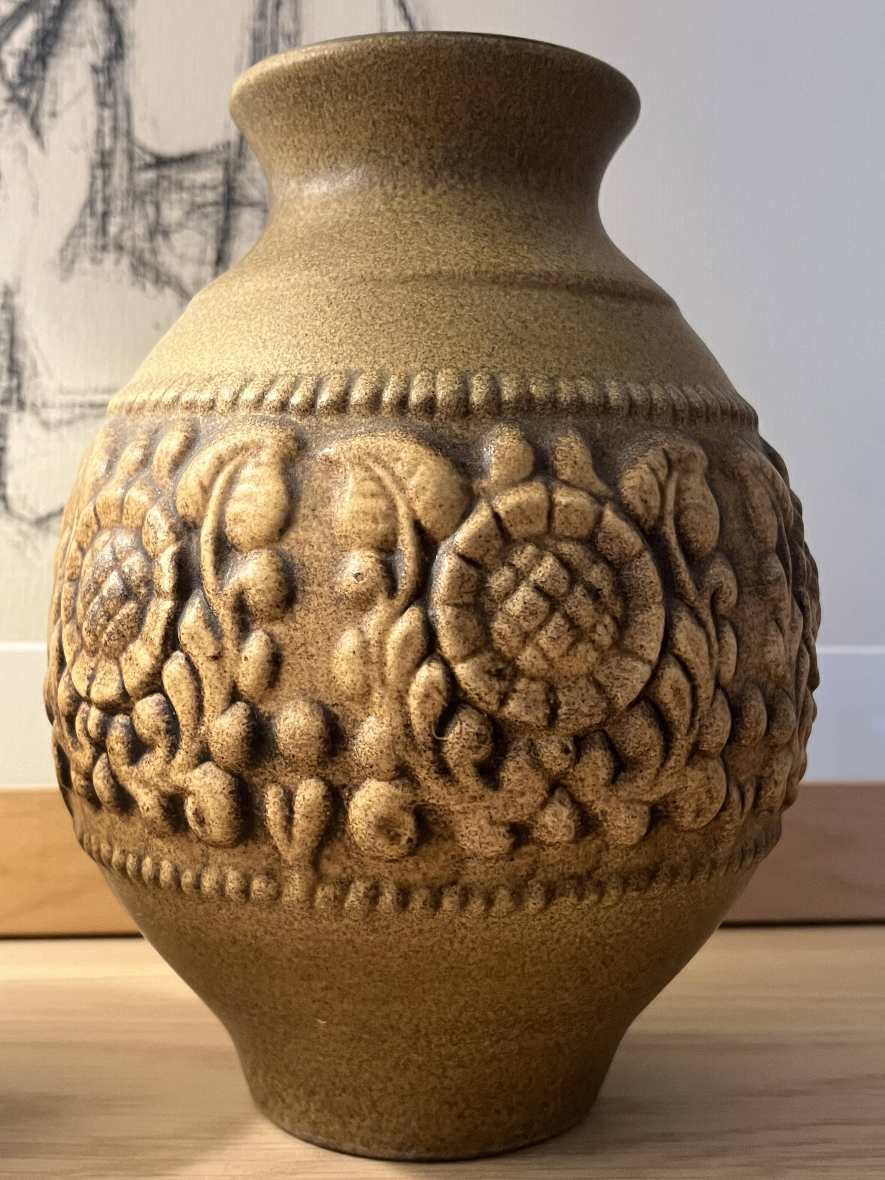 Duo of West Germany Jasba Vases