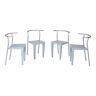 Ensemble de chaises « Dr Glob » par Philippe Starck 1988