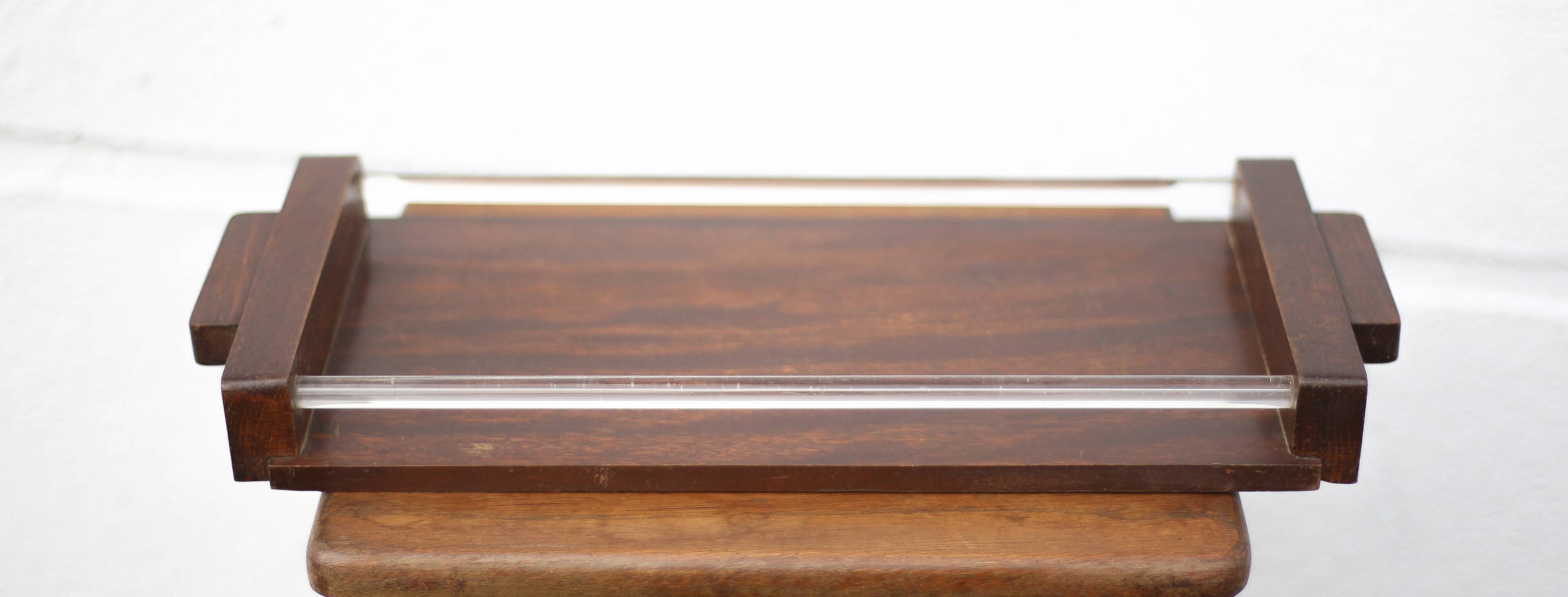 art deco wooden tray, art deco tray, serving tray, decorative tray