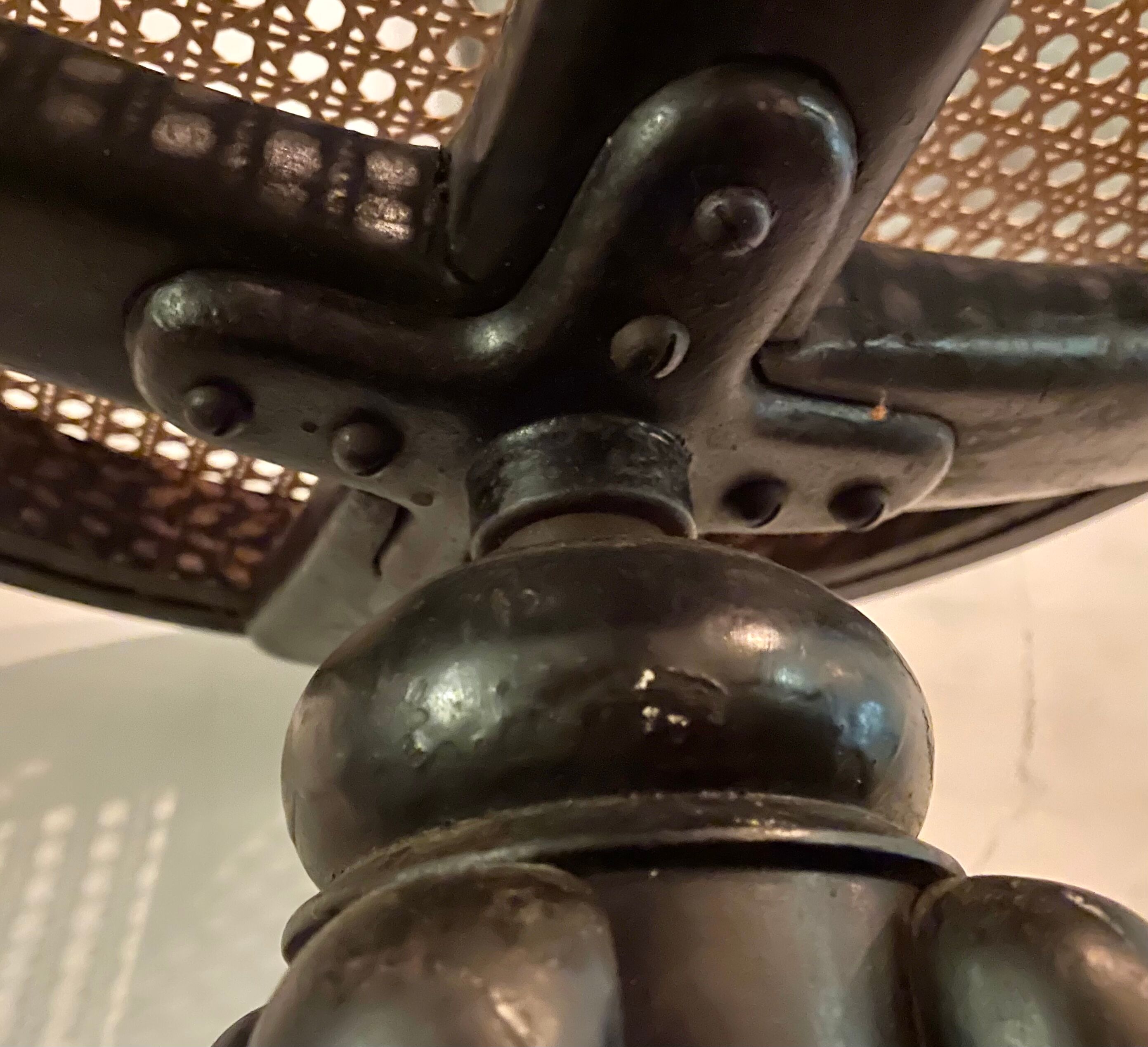 Thonet screw piano stool