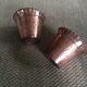 Pair of copper pot covers