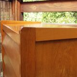 Golden oak chest of drawer 1950