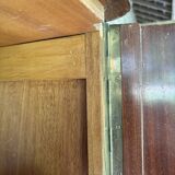 Art Deco walnut cabinet, 1930s-40s