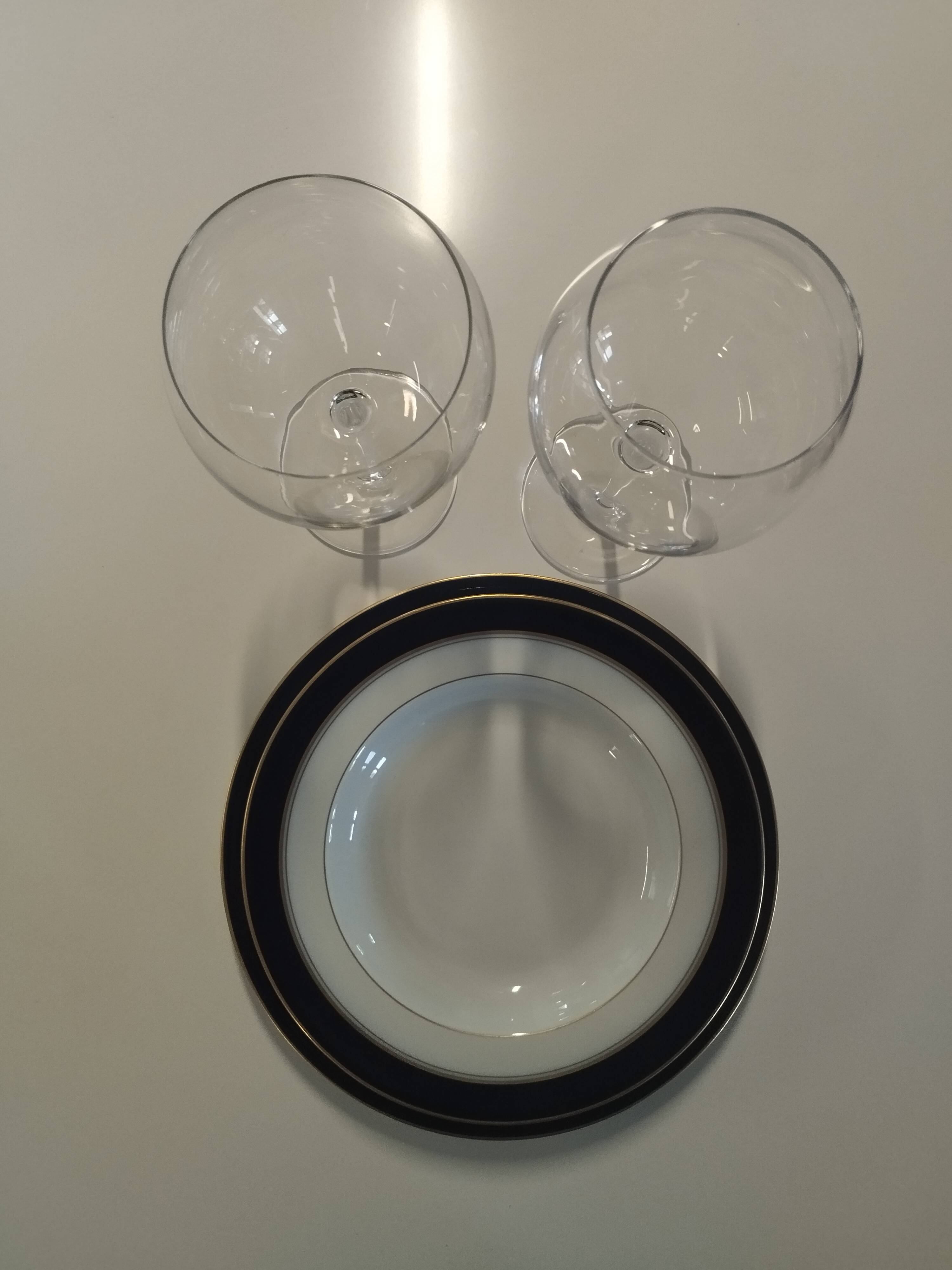 Lot of 2 Bernardaud Limoge-Palermo Plates