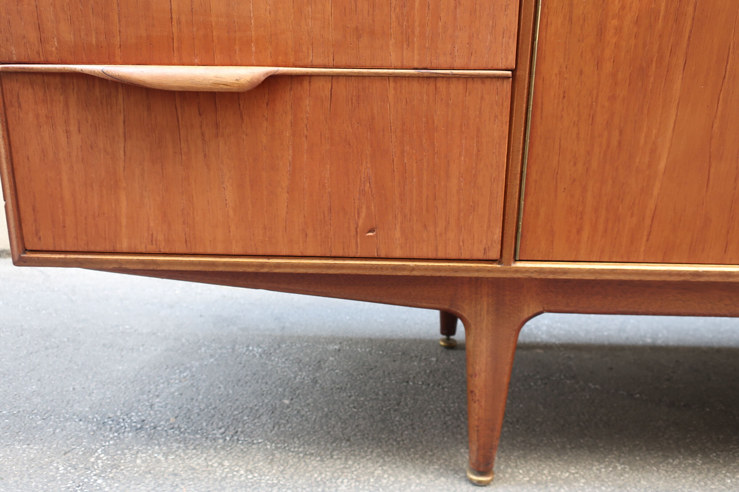 The Mcintosh teak 1960s sideboard