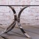 Mid-Century Modern Dining Table in Chrome and Glass by O. Borsani, 1960s