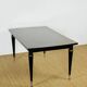 French Art Deco dining table in Macassar from 1940.