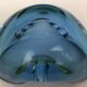 Murano's polished glass vintage ashtray, 1960
