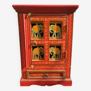 Indian hand-painted wooden furniture