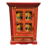 Indian hand-painted wooden furniture