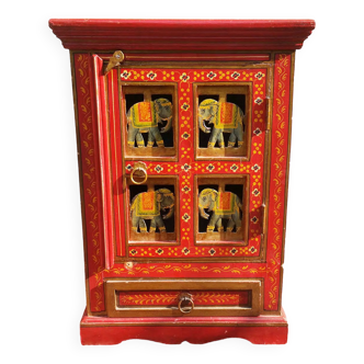 Indian hand-painted wooden furniture