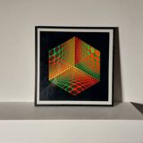 Vasarely original lithograph