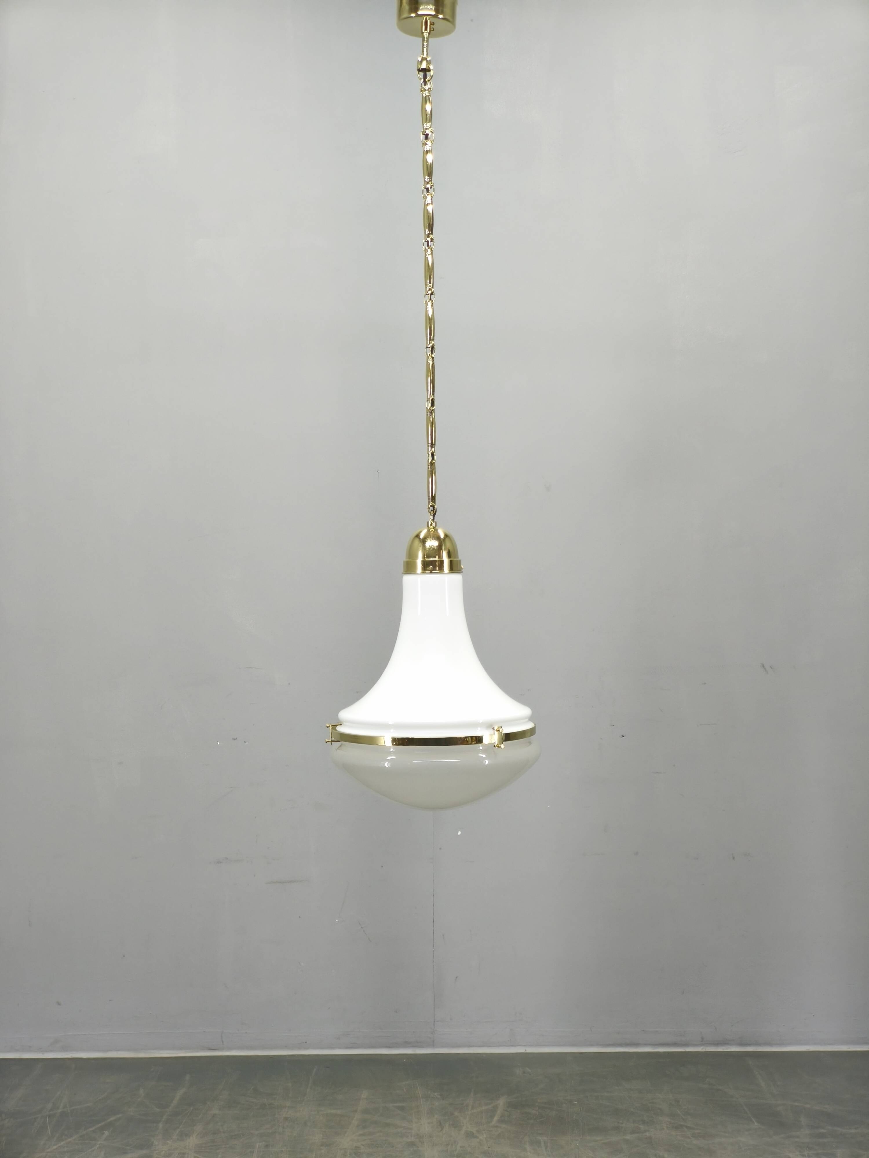 Peter Behrens Art Deco Pendant Lamp for Siemens, Germany 1930s