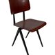 Bureau vintage Galvanitas Netherland avec chaise design hollandais des années 70
