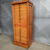 Vintage Roll-Top Cabinet | Optician’s Storage Unit  | Drawers Chest