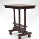 Renaissance-style wooden table or console, antique furniture, side table.