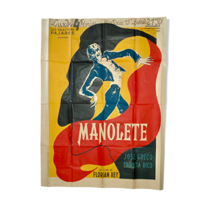 Affiche originale Manolete 1948