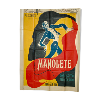 Affiche originale "Manolete" 1948