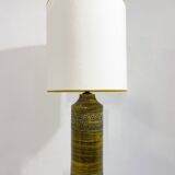 Mid-Century Modern Bitossi Desk Lamp, Green Ceramic, Italy