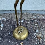 Brass bird heron 69 cm