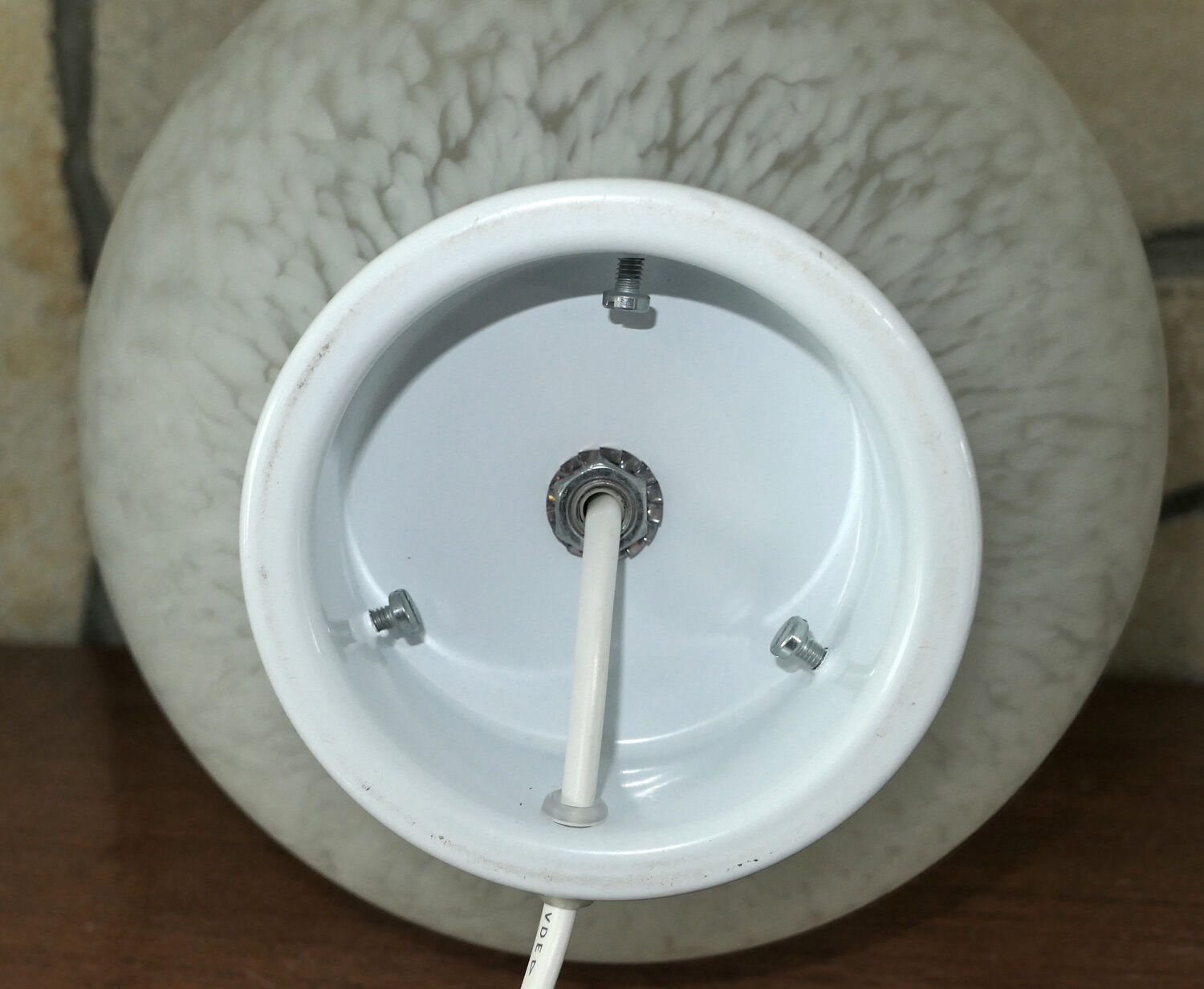 Pair of lamps "egg" - Egg lamps 70s-80s design Ben Swildens