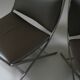 Pair of Flexform leather low chairs, Peter model, by Antonio Citterio