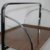 Desserte pliable marron